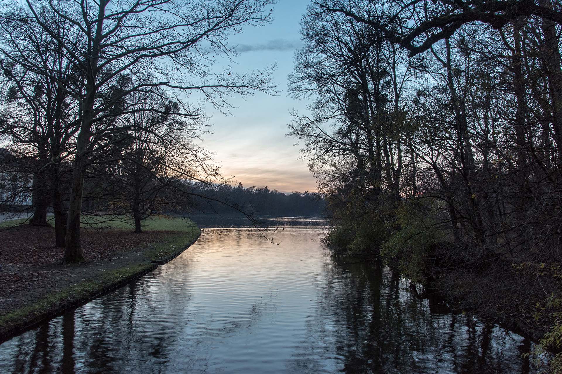 Blick auf einen der zahlreichen historischen Kanäle